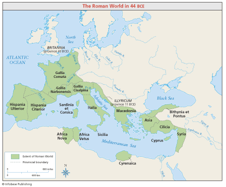 Map Of Rome During Julius Caesar Maps - Julius Caesar